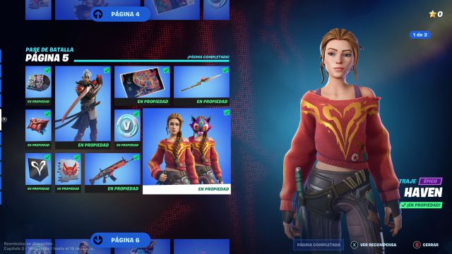 fortnite capitulo 3 temporada 1 mascaras de haven desafios misiones
