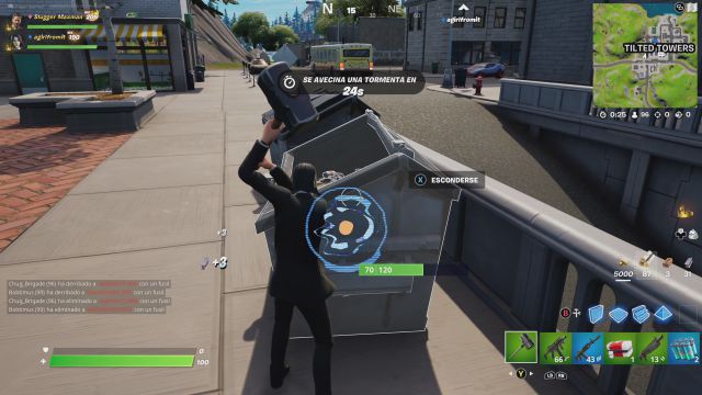 fortnite capitulo 3 temporada 1 desafios misiones semana 9 desafio mision destruye escondites