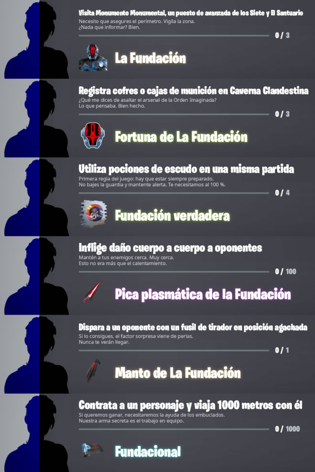 fortnite capitulo 3 temporada 1 la fundacion dwayne johnson the rock desafios misiones