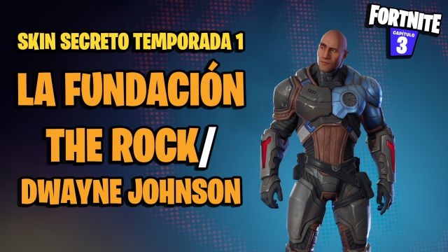 fortnite capitulo 3 temporada 1 la fundacion dwayne johnson the rock desafios misiones