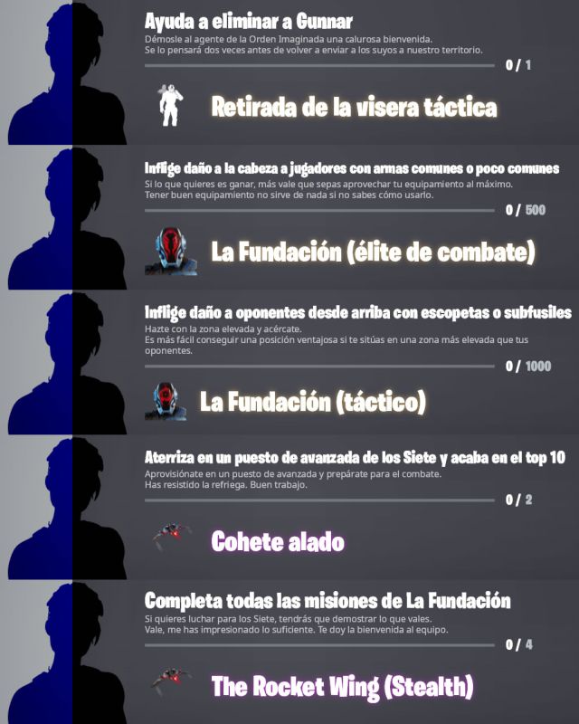 fortnite capitulo 3 temporada 1 la fundacion dwayne johnson the rock desafios misiones