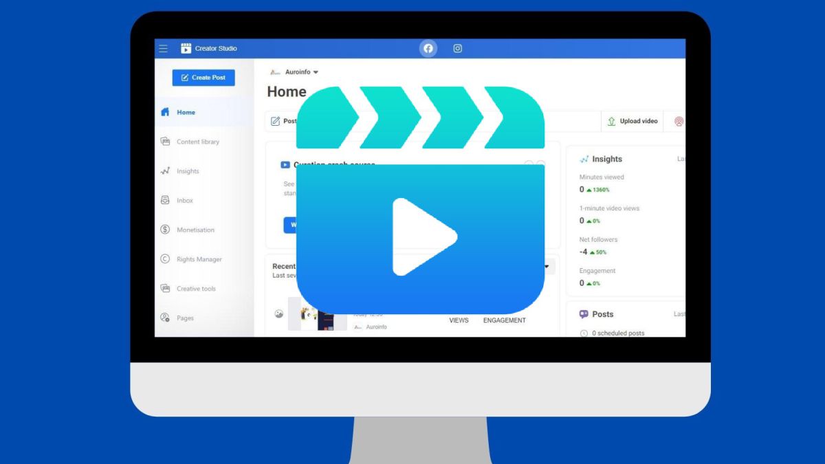 Creator Studio Facebook cómo funciona, 6 herramientas básicas