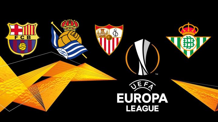 Cómo ver los partidos del Barcelona, Real Sociedad,Sevilla y Betis en la Europa League hoy - AS.com