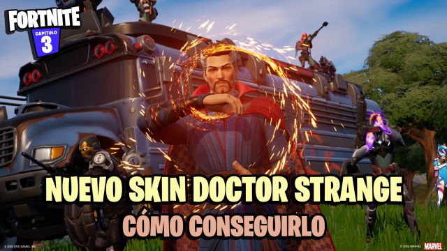 fortnite capitulo 3 temporada 2 doctor strange skin como conseguirlo gratis