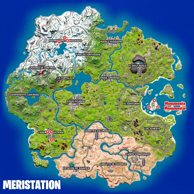 fortnite capitulo 3 temporada 2 omniespada donde estan todos los omnichips