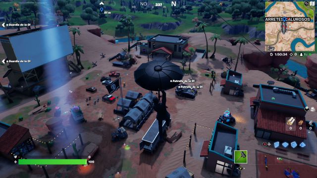 fortnite capitulo 3 temporada 2 tanques titan ubicaciones como pilotarlos