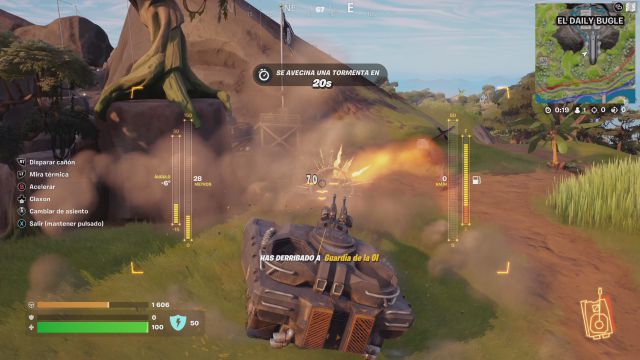 fortnite capitulo 3 temporada 2 tanques titan ubicaciones como pilotarlos
