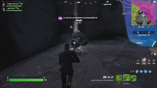fortnite capitulo 3 temporada 2 desafios misiones reconstruyendo desafio mision busca y destruye un dispositivo anticonstruccion oculto de la oi