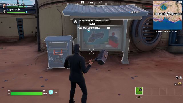 fortnite capitulo 3 temporada 2 puestos de donaciones ubicaciones