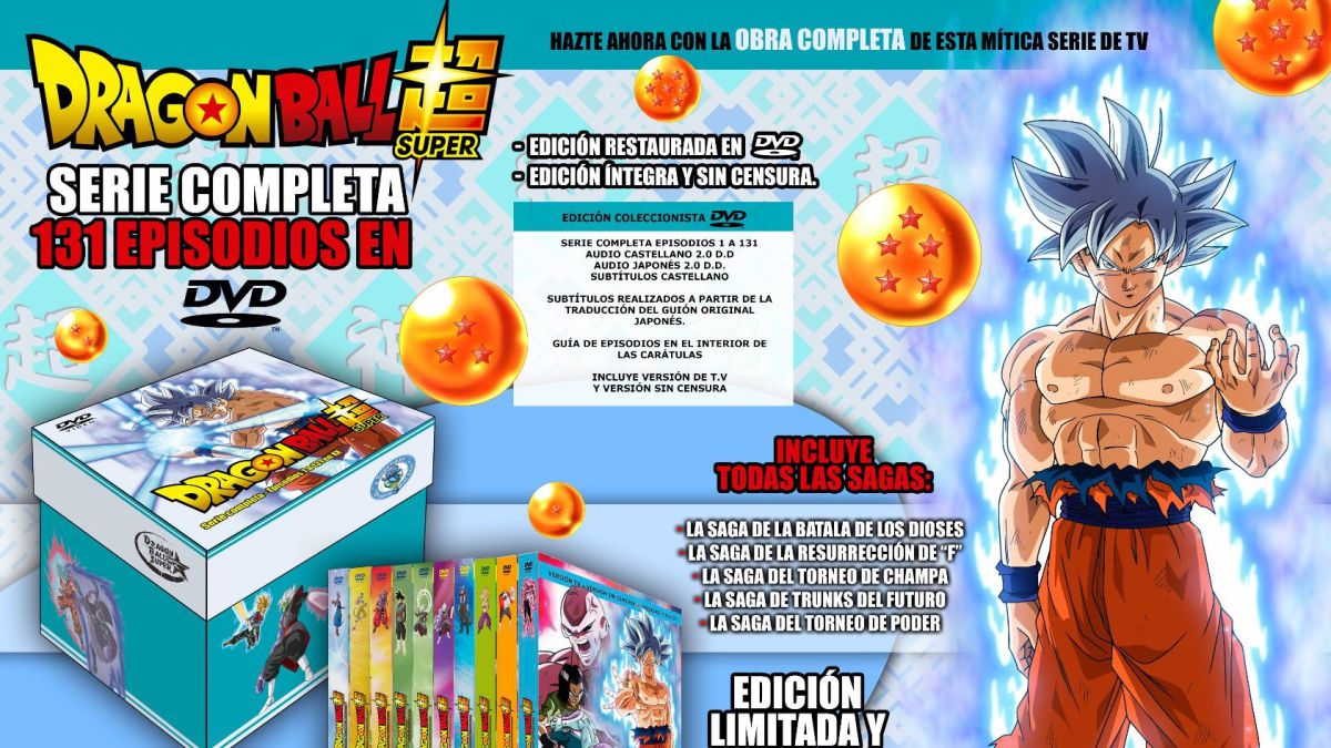 Goma de dinero entidad Reducción Dragon Ball Super - Monster Box en DVD ya tiene fecha y precio en España,  ¿qué incluye? - MeriStation