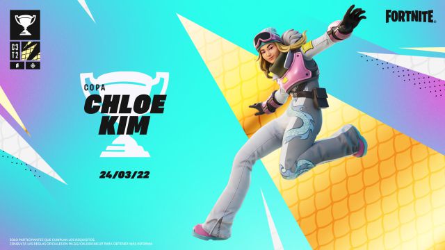 fortnite copa chloe kim fechas horarios premios skins como participar
