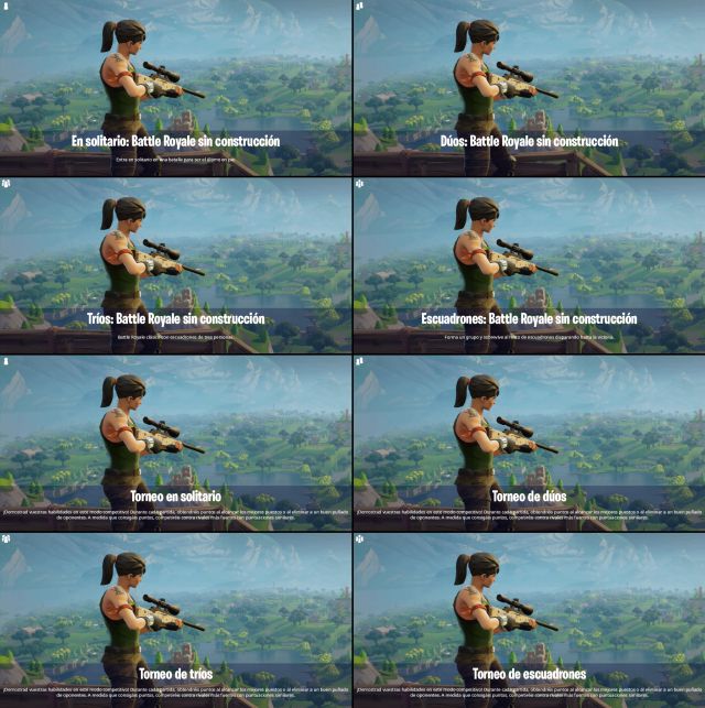 fortnite capitulo 3 temporada 2 modos sin construir
