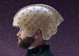 Así es el casco que analiza los cerebros de los astronautas