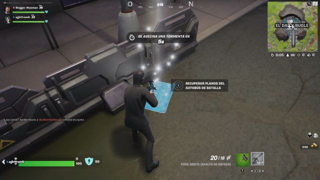 fortnite planos autobus de batalla