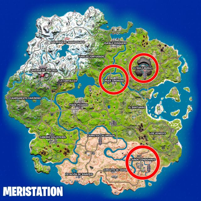 fortnite establece conexion con el dispositivo cerca de cañon condominio cruce cremoso o el daily bugle