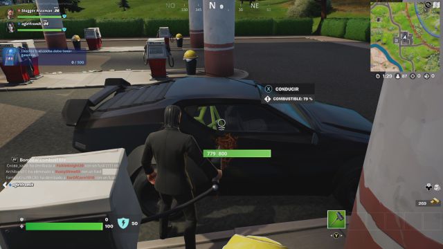 fortnite capitulo 3 temporada 2 desafios misiones resistencia semana 2 desafio mision establece conexion con el dispositivo cerca de la gasolinera central