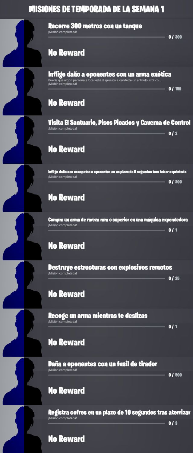 fortnite capitulo 3 temporada 2 desafios misiones semana 2