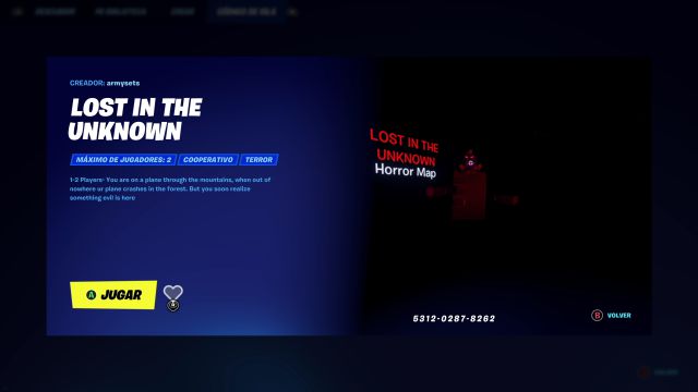 fortnite abril 2022 mejores codigos creativo mapas terror