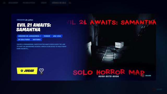 fortnite abril 2022 mejores codigos creativo mapas terror