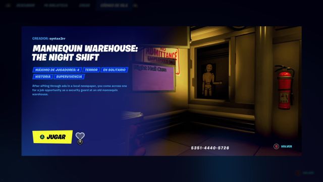 fortnite abril 2022 mejores codigos creativo mapas terror