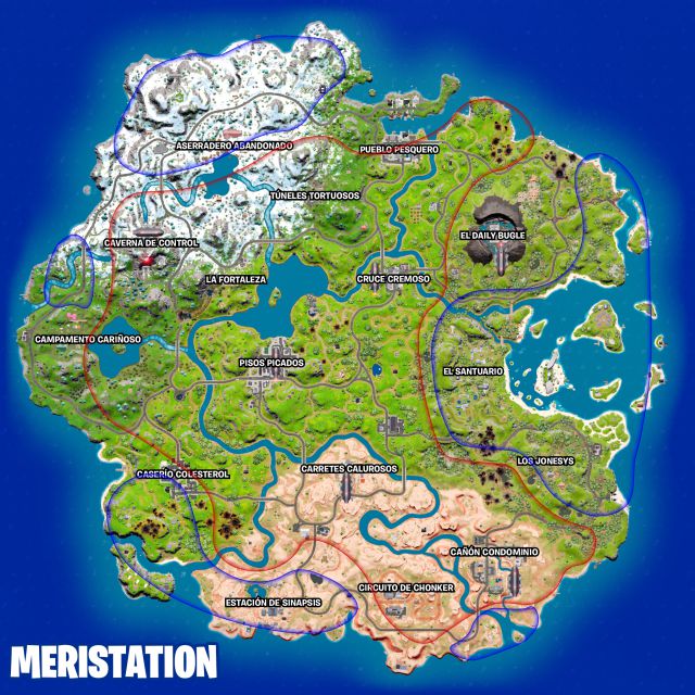 fortnite capitulo 3 temporada 2 zonas de guerra orden imaginada los siete