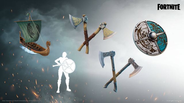fortnite assassins creed ezio eivor skins como conseguirlos