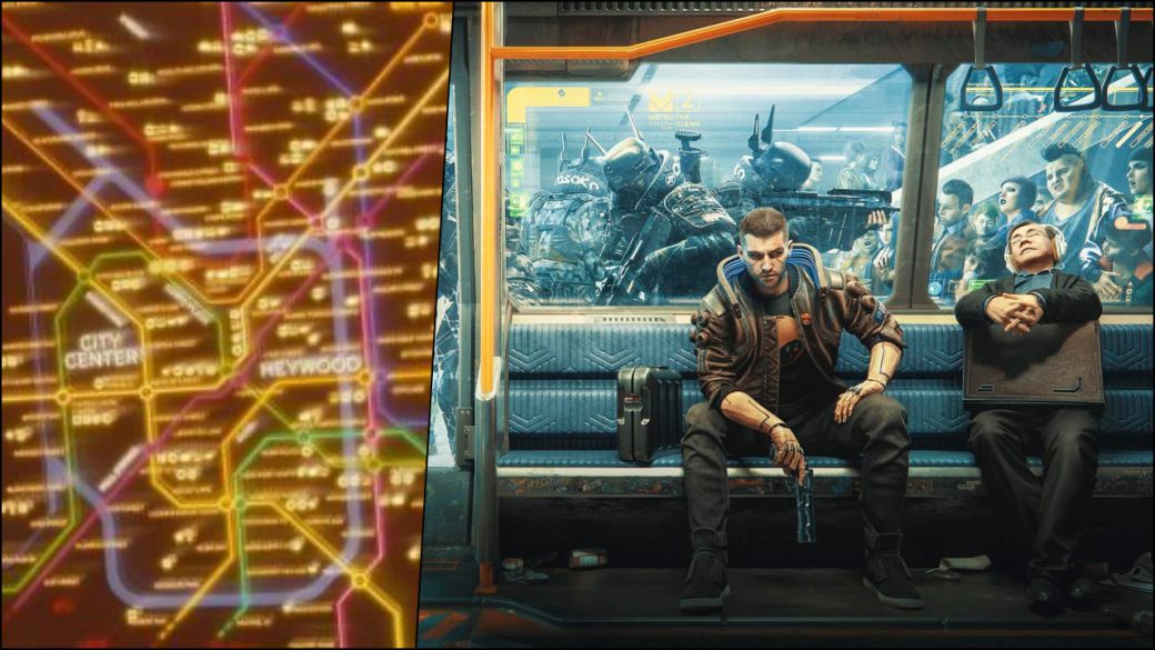 Cyberpunk 2077 planeaba un metro subterráneo; un vídeo muestra cómo iba ...