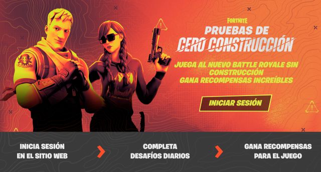 fortnite pruebas de cero construccion desafios misiones recompensas premios gratis