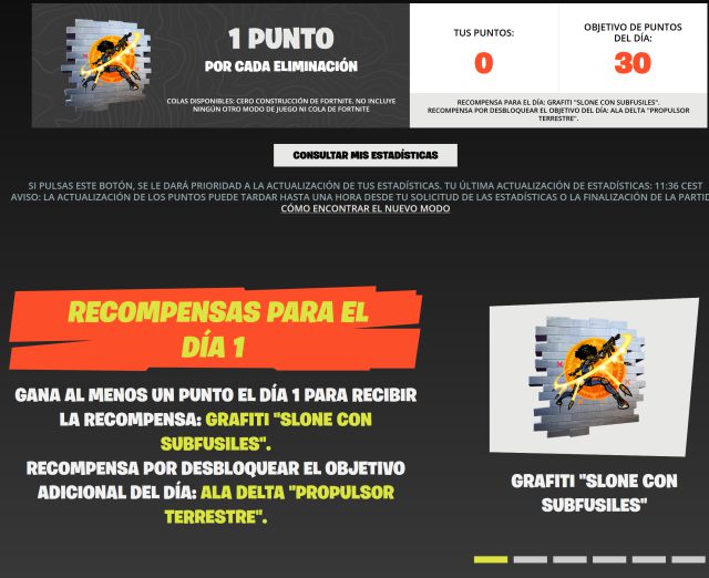fortnite pruebas de cero construccion desafios misiones recompensas premios gratis