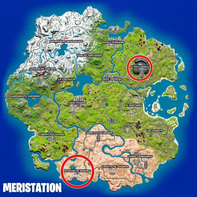 fortnite capitulo 3 temporada 2 desafios misiones semana 3 desafio mision inflige daño a oponentes en estacion de sinapsis o el daily bugle