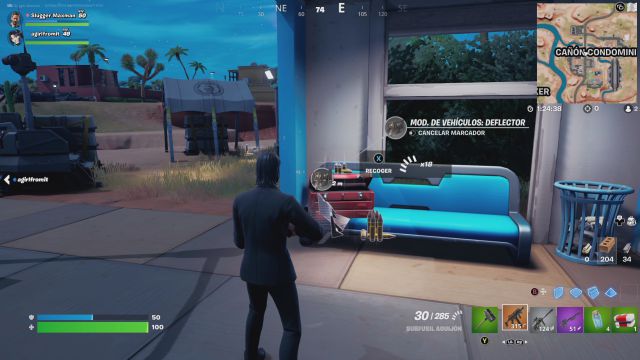 fortnite capitulo 3 temporada 2 parachoques deflector como usarlo donde encontrarlo