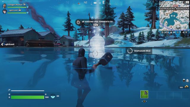 fortnite capitulo 3 temporada 2 desafios misiones resistencia semana 4 desafio mision establece conexion con el dispositivo cerca de aserradero abandonado
