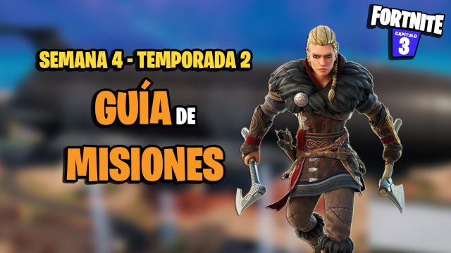 fortnite capitulo 3 temporada 2 desafios misiones semana 4