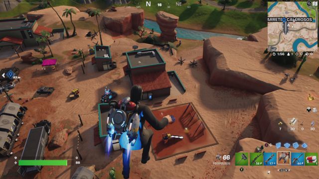 fortnite capitulo 3 temporada 2 propulsores jetpacks donde estan como se usan