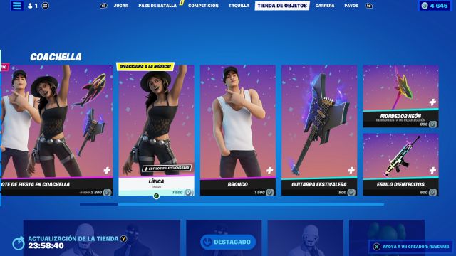 fortnite coachella 2022 nuevos skins cuanto valen como conseguirlos