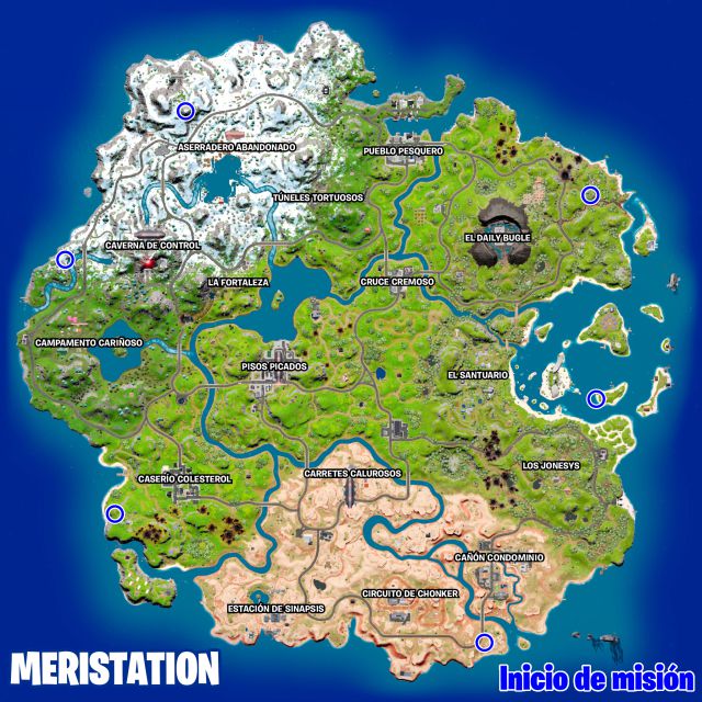 fortnite capitulo 3 temporada 2 desafios misiones resistencia semana 5 desafio mision establece conexion con el dispositivo cerca de un puesto de avanzada de los siete
