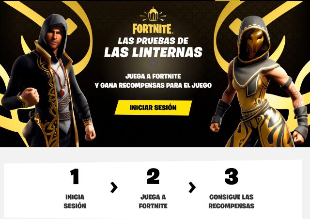 fortnite pruebas de las linternas desafios misiones recompensas premios gratis