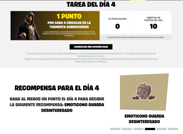fortnite pruebas de las linternas desafios misiones recompensas premios gratis
