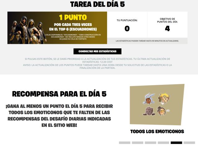 fortnite pruebas de las linternas desafios misiones recompensas premios gratis