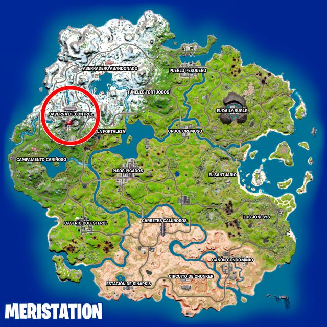 fortnite capitulo 3 temporada 2 desafios misiones semana 5 desafio mision asesta un disparo en la cabeza a fuerzas de la oi con un fusil de tirador en caverna de control o en una zona de batalla