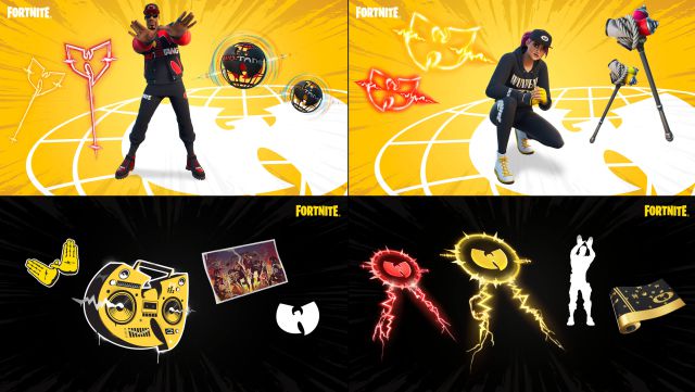 fortnite wu tang clan colaboracion como conseguir los skins