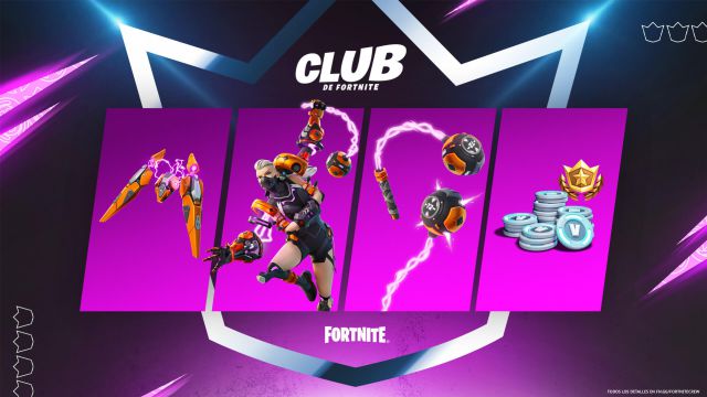 club de fortnite mayo 2022 skin zurda