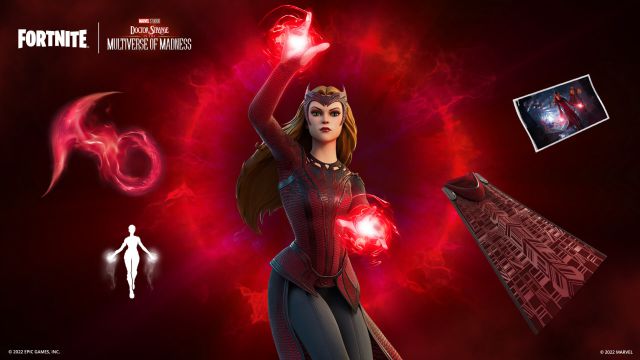 fortnite scarlet witch scarlet witch wanda maximoff marvel skin how to get it
