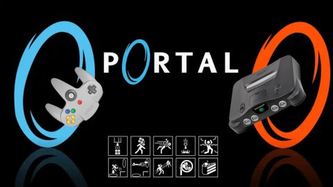 Portal en Nintendo 64: así es el proyecto de un fan capaz de funcionar en una consola real
