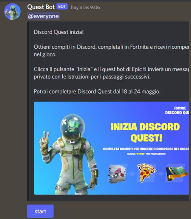 fortnite free items discord italy how to get them