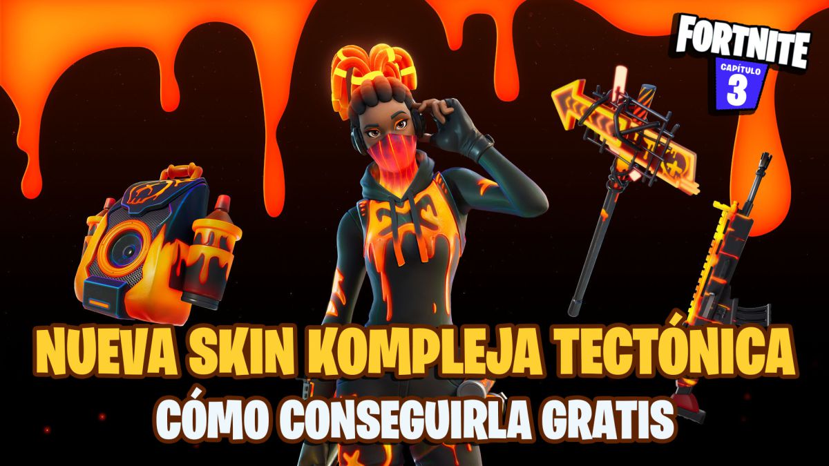 fortnite skin gratis kompleja tectonica pack desafios misiones asesina volcanica pc epic games store