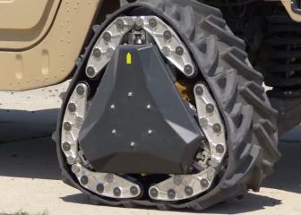 Coches del futuro: la rueda reconfigurable de DARPA que cambia de círculo a triángulo
