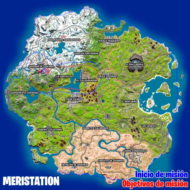 fortnite chapter 3 season 2 challenges missions stamina week 10 challenge mission establish connection with device near control cavern