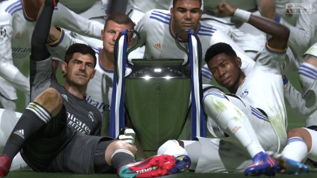 El Real Madrid gana la final de la Champions League 2022, según FIFA 22