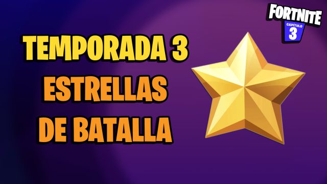 fortnite temporada 3 pase de batalla estrellas de batalla como conseguirlas